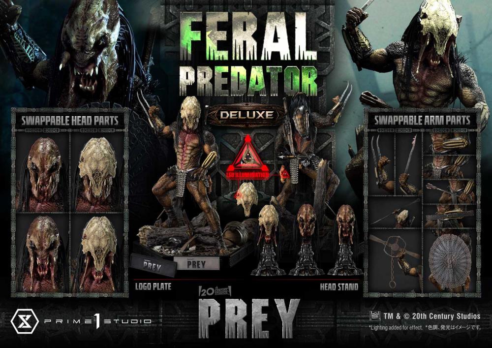 Prey Museum Masterline Feral Predator (Deluxe Ver.) 1/3 Scale Statue Gallery Image 103