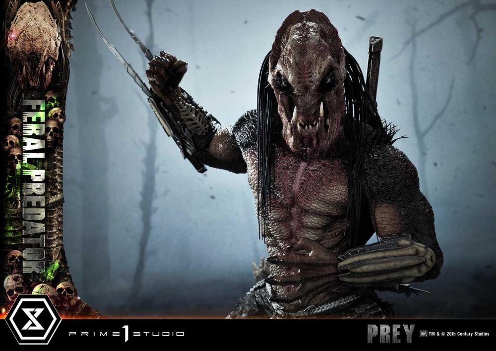 Prey Museum Masterline Feral Predator (Deluxe Ver.) 1/3 Scale Statue Gallery Image 17
