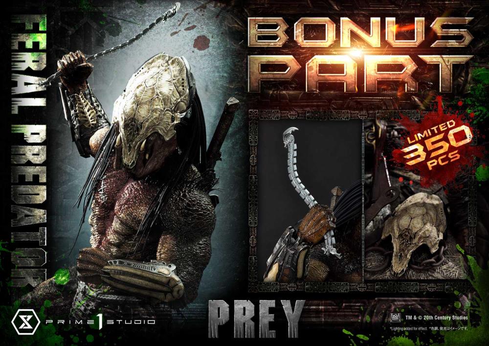 Prey Museum Masterline Feral Predator (Deluxe Ver.) 1/3 Scale Limited Edition Statue (With Bonus) Gallery Image 126