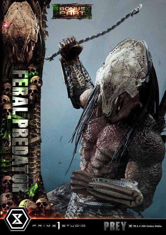 Prey Museum Masterline Feral Predator (Deluxe Ver.) 1/3 Scale Limited Edition Statue (With Bonus) Gallery Image 4