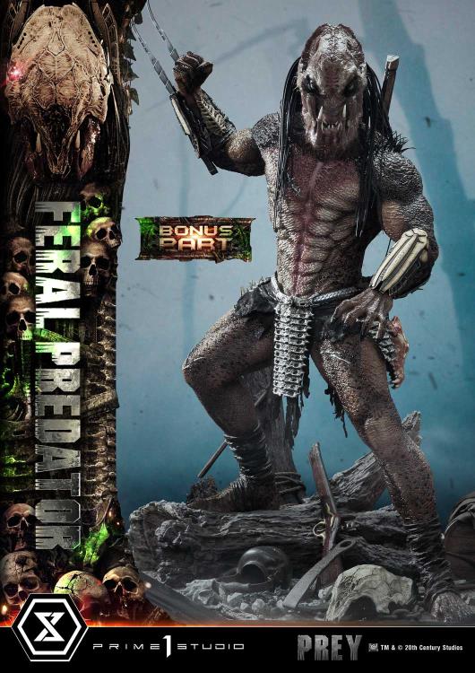 Prey Museum Masterline Feral Predator (Deluxe Ver.) 1/3 Scale Limited Edition Statue (With Bonus) Gallery Image 3