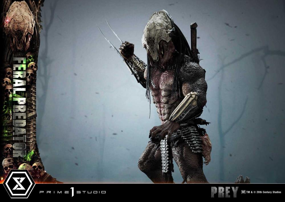 Prey Museum Masterline Feral Predator (Deluxe Ver.) 1/3 Scale Limited Edition Statue (With Bonus) Gallery Image 18