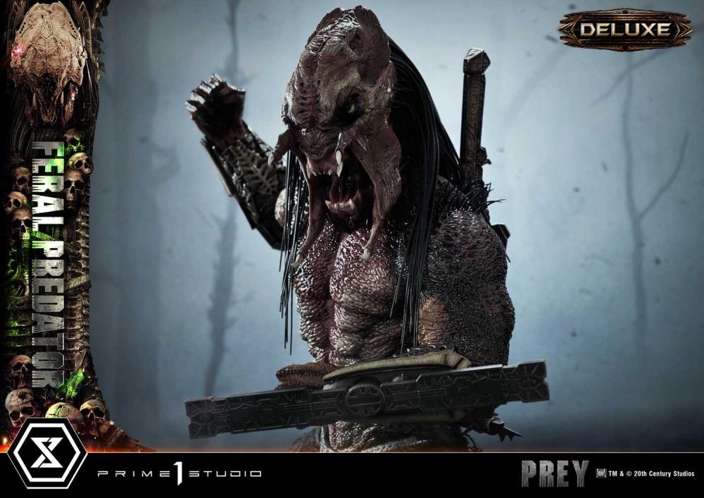 Prey Museum Masterline Feral Predator (Deluxe Ver.) 1/3 Scale Limited Edition Statue (With Bonus) Gallery Image 15