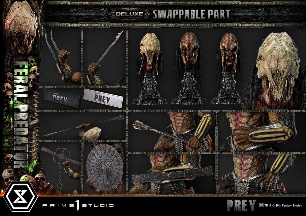 Prey Museum Masterline Feral Predator (Deluxe Ver.) 1/3 Scale Limited Edition Statue (With Bonus) Gallery Image 124