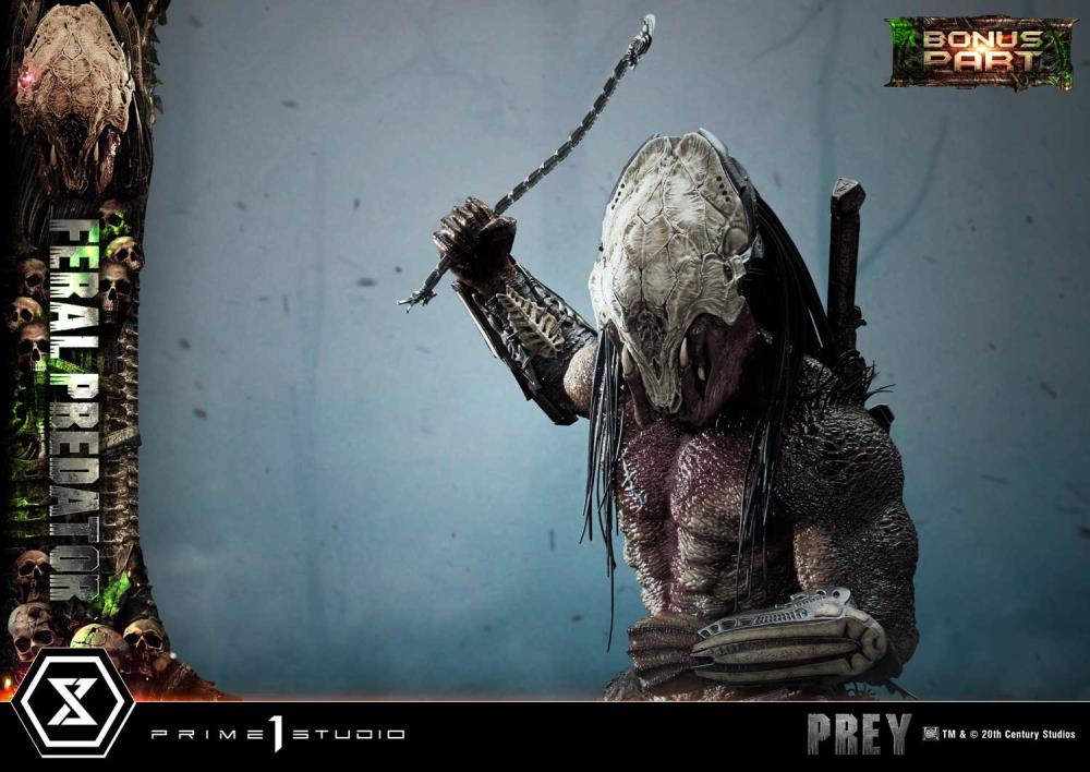 Prey Museum Masterline Feral Predator (Deluxe Ver.) 1/3 Scale Limited Edition Statue (With Bonus) Gallery Image 11