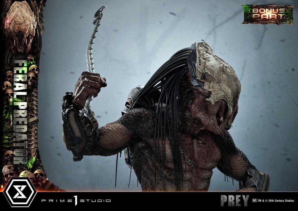 Prey Museum Masterline Feral Predator (Deluxe Ver.) 1/3 Scale Limited Edition Statue (With Bonus) Gallery Image 12