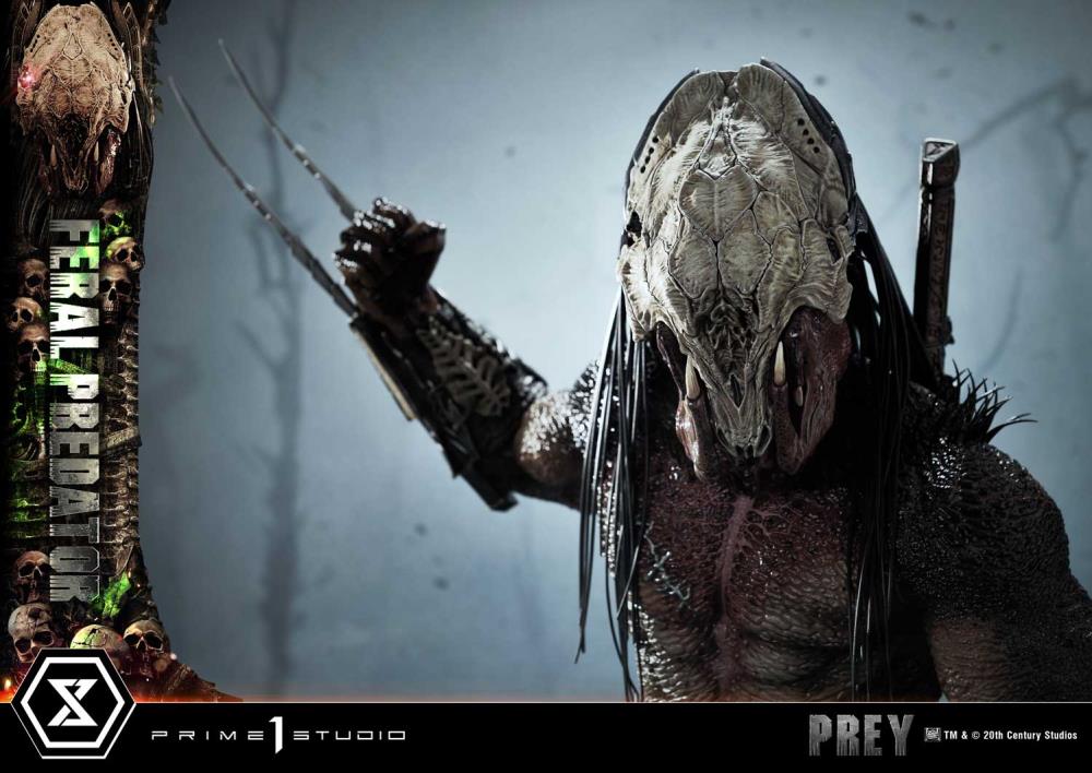 Prey Museum Masterline Feral Predator (Deluxe Ver.) 1/3 Scale Limited Edition Statue (With Bonus) Gallery Image 20
