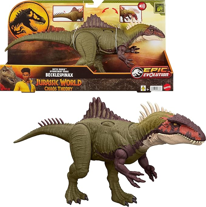 Jurassic World Chaos Theory Epic Evolution Battle Roarin' Becklespinax