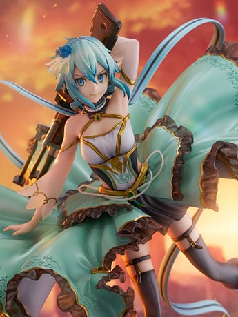 Sword Art Online Sinon (Crystal Dress Ver.) 1/7 Scale Shibuya