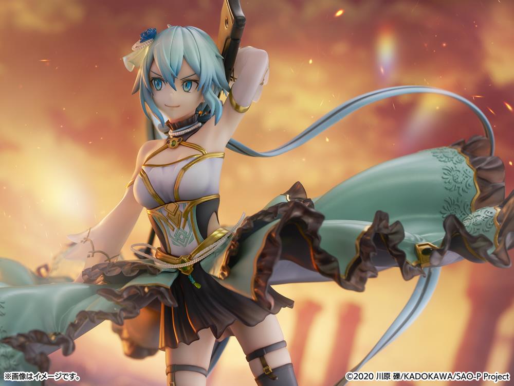 Sword Art Online Sinon (Crystal Dress Ver.) 1/7 Scale Shibuya