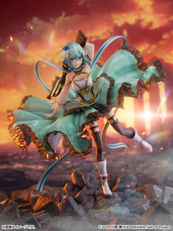 Sword Art Online Sinon (Crystal Dress Ver.) 1/7 Scale Shibuya