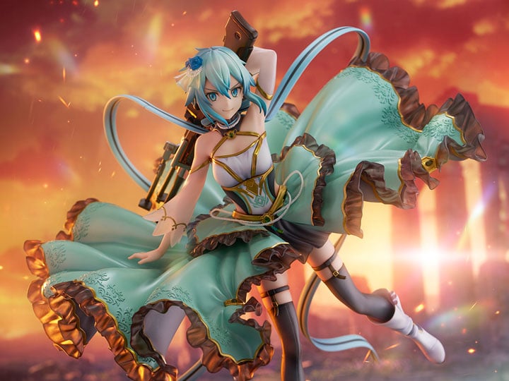 Sword Art Online Sinon (Crystal Dress Ver.) 1/7 Scale Shibuya