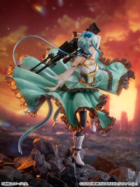 Sword Art Online Sinon (Crystal Dress Ver.) 1/7 Scale Shibuya