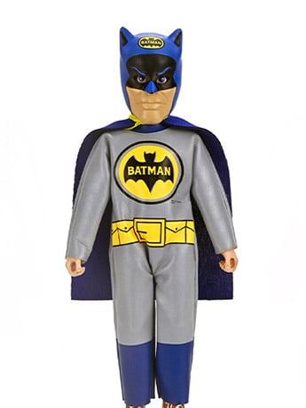 Ben Cooper Costume Kids Collection Batman Costume 6" Clothed Action Figure Gallery Image 2