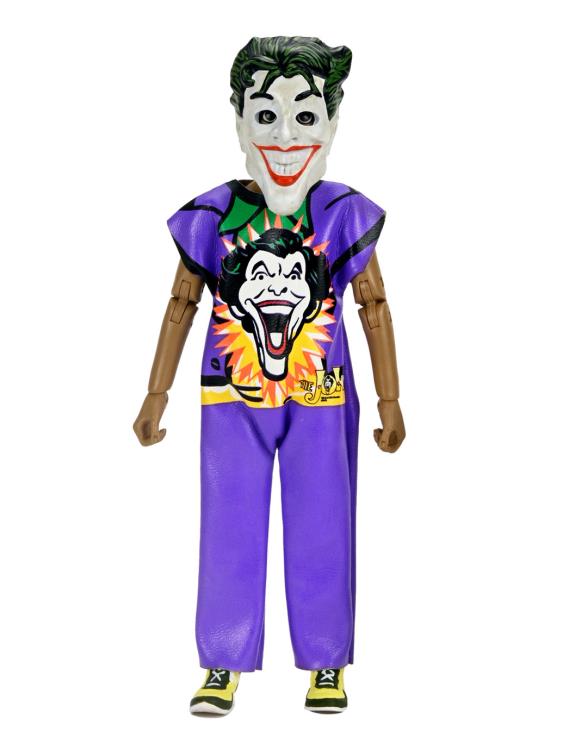 Ben Cooper Costume Kids Collection The Joker Costume 6" Clothed Action Figure Gallery Image 3