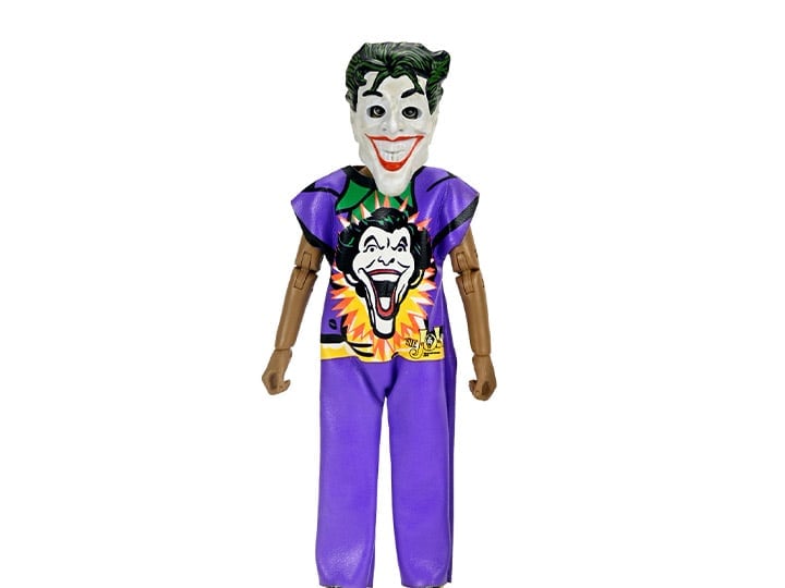 Ben Cooper Costume Kids Collection The Joker Costume 6" Clothed Action Figure Gallery Image 1