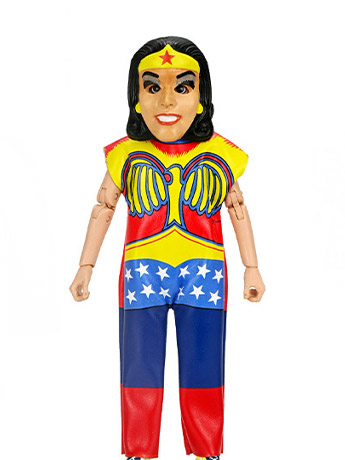 Ben Cooper Costume Kids Collection Wonder Woman Costume 6" Clothed Action Figure Gallery Image 2