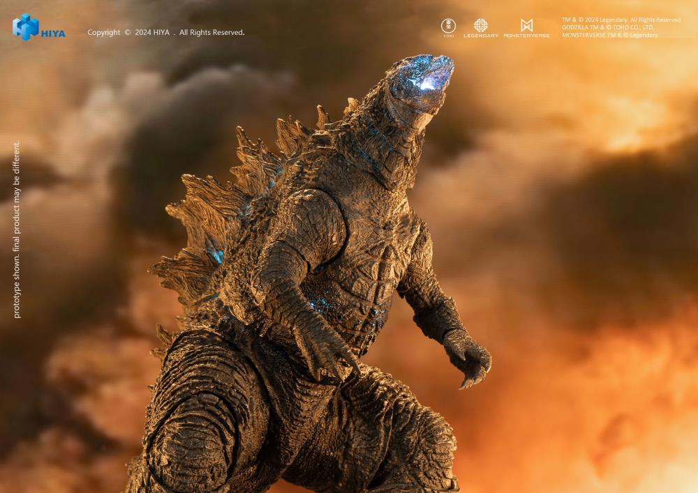 Godzilla vs. Kong Exquisite Basic+ Heat Ray Godzilla PX Previews