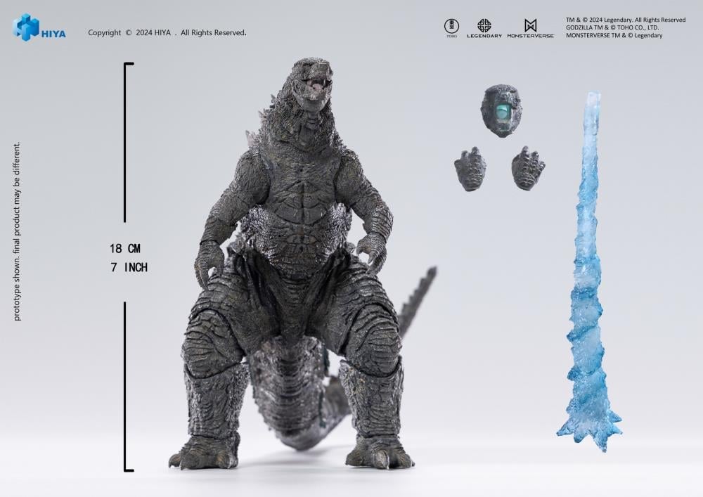 Godzilla vs. Kong Exquisite Basic+ Heat Ray Godzilla PX Previews