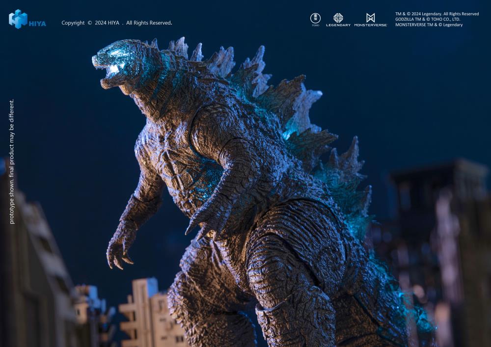 Godzilla vs. Kong Exquisite Basic+ Heat Ray Godzilla PX Previews Exclusive Action Figure Gallery Image 7