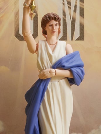 Columbia Pictures Dig Action Torch Lady of Columbia Action Figure Gallery Image 2