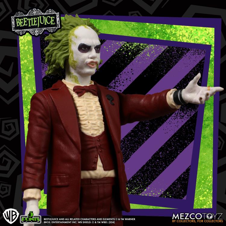 Beetlejuice 5 Points Beetlejuice (Red Tux) Action Figure Gallery Image 3