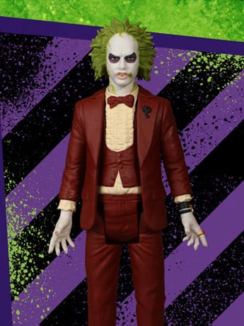 Beetlejuice 5 Points Beetlejuice (Red Tux) Action Figure Gallery Image 2