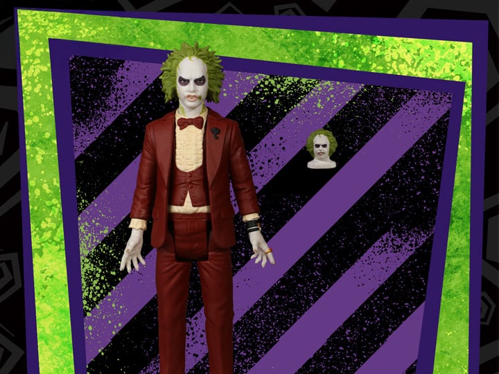 Beetlejuice 5 Points Beetlejuice (Red Tux) Action Figure Gallery Image 1