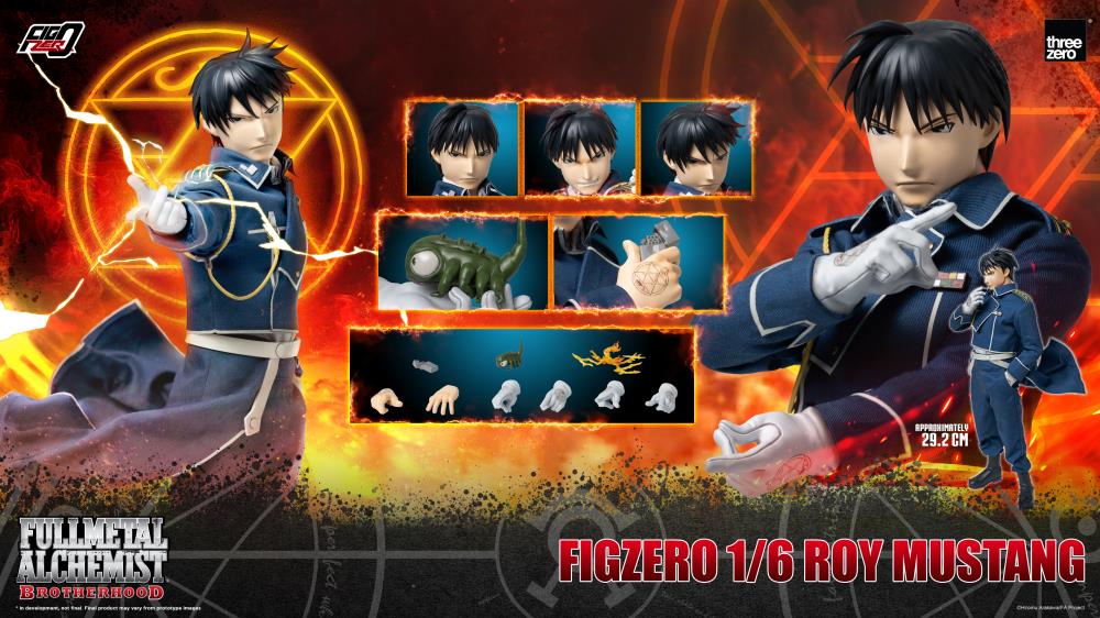 Fullmetal Alchemist: Brotherhood FigZero Roy Mustang 1/6 Scale Figure Gallery Image 14