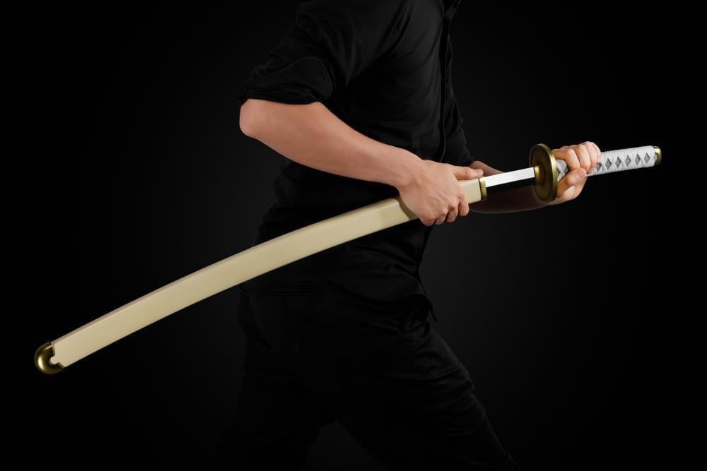 One Piece Proplica Roronoa Zoro Three Sword Style Set Gallery Image 21