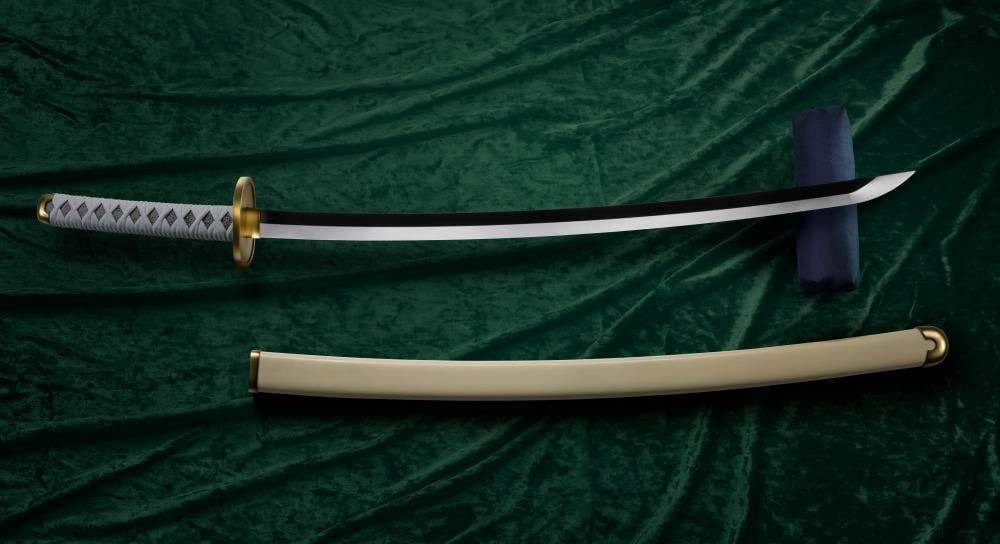 One Piece Proplica Roronoa Zoro Three Sword Style Set Gallery Image 9