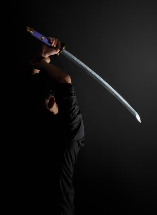 One Piece Proplica Roronoa Zoro Three Sword Style Set Gallery Image 22