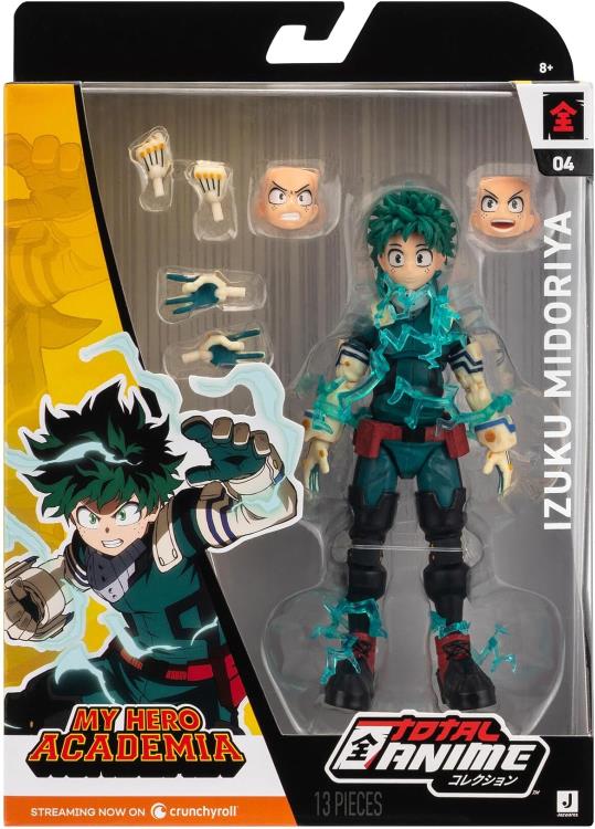 My Hero Academia Total Anime 04 Izuku Midoriya Action Figure