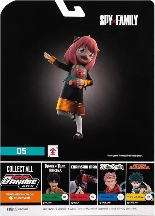 Spy x Family Total Anime 05 Anya Forger Action Figure