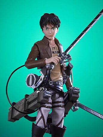 Attack on Titan Total Anime 01 Eren Yaeger Action Figure