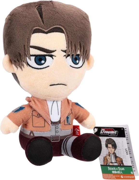 Attack on Titan Total Anime Levi Ackerman Plush Gallery Image 4