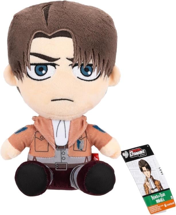Attack on Titan Total Anime Levi Ackerman Plush Gallery Image 3