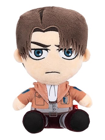 Attack on Titan Total Anime Levi Ackerman Plush Gallery Image 2