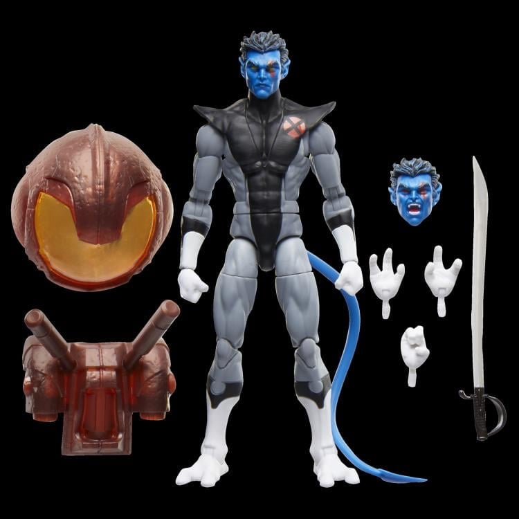 X-Men Marvel Legends Nightcrawler (Uncanny X-Force) Action Figure (Marvel's Nemesis BAF) Gallery Image 10