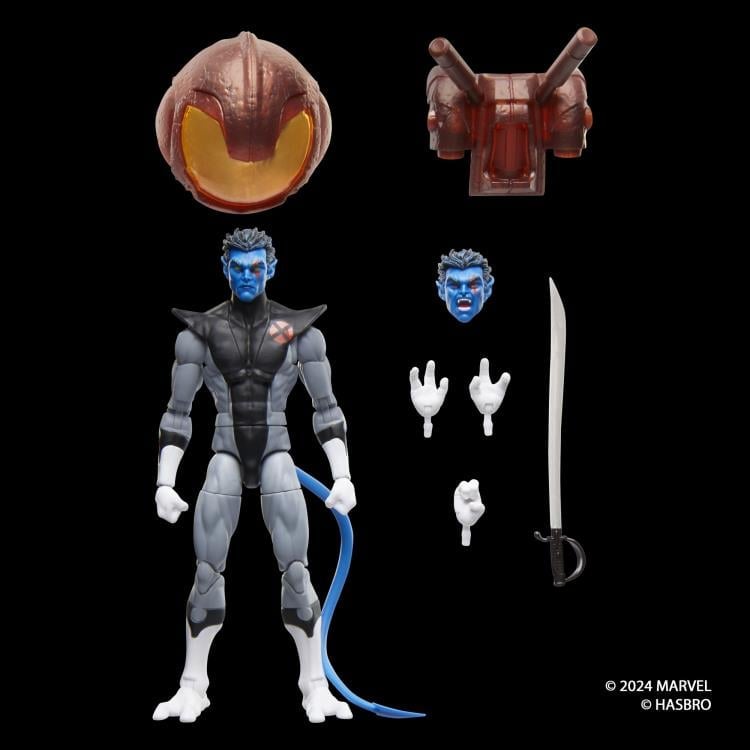 X-Men Marvel Legends Nightcrawler (Uncanny X-Force) Action Figure (Marvel's Nemesis BAF) Gallery Image 9