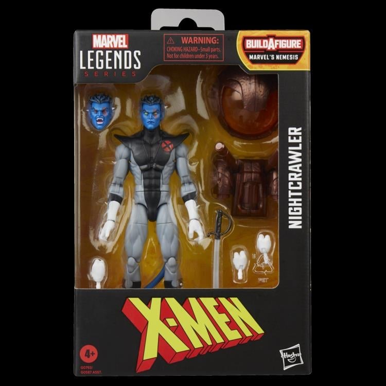 X-Men Marvel Legends Nightcrawler (Uncanny X-Force) Action Figure (Marvel's Nemesis BAF) Gallery Image 11