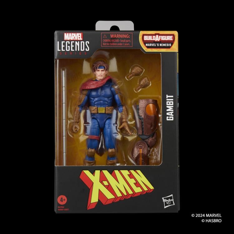 X-Men Marvel Legends Gambit (Age of Apocalypse) Action Figure (Marvel's Nemesis BAF) Gallery Image 10