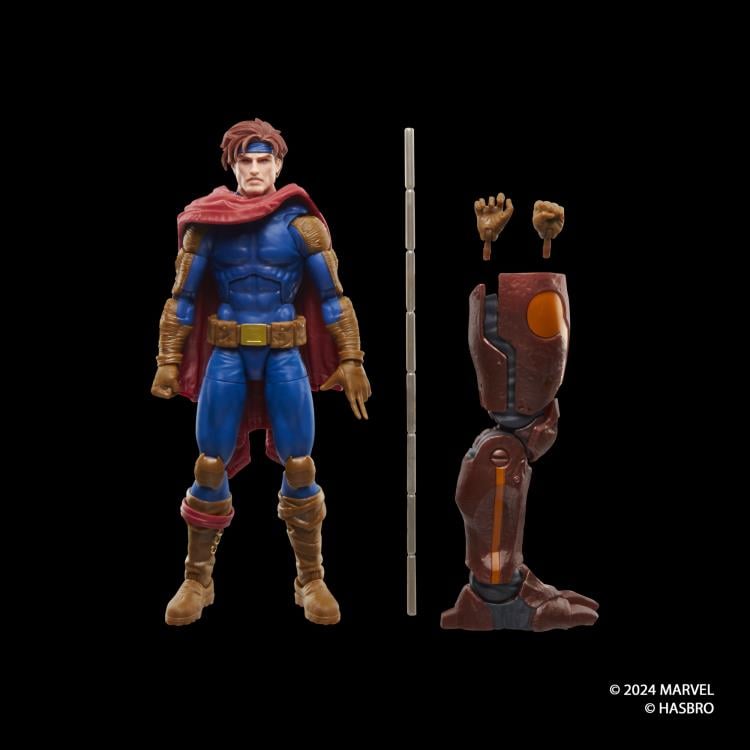 X-Men Marvel Legends Gambit (Age of Apocalypse) Action Figure (Marvel's Nemesis BAF) Gallery Image 9