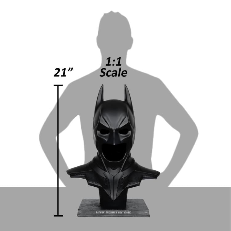 The Dark Knight Batman Cowl 1/1 Scale Replica Gallery Image 11