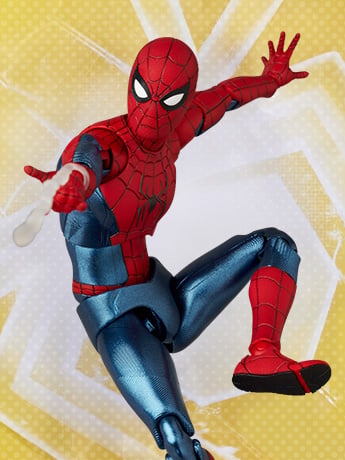 MAFEX No. 262 Spider-Man: No Way Home Red & Blue Suit Figure