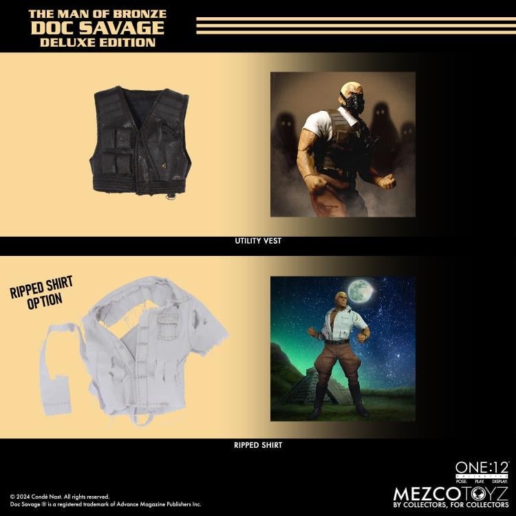Doc Savage: The Man of Bronze One:12 Collective Doc Savage (Deluxe Edition) Action Figure Gallery Image 13