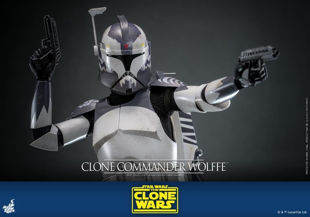 Star Wars: The Clone Wars TMS141 Clone Commander Wolffe 1/6th