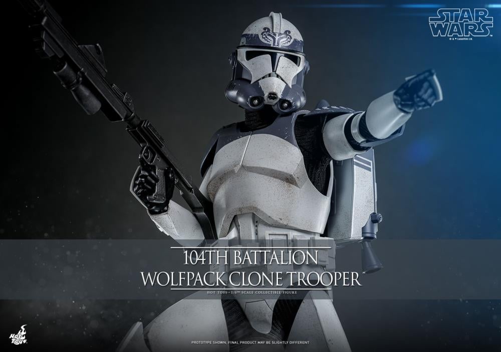 Star Wars: The Clone Wars TMS142 104th Battalion Wolfpack Clone