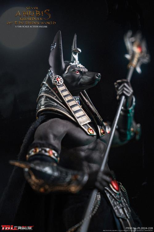Anubis Guardian of The Underworld (Silver Edition) 1/12 Scale