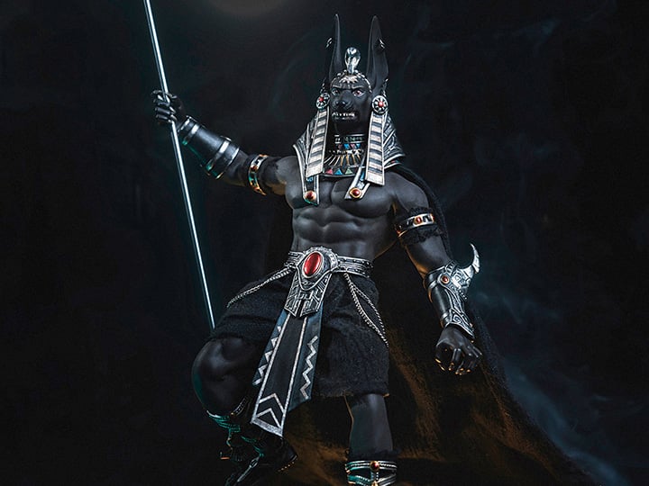 Anubis Guardian of The Underworld (Silver Edition) 1/12 Scale